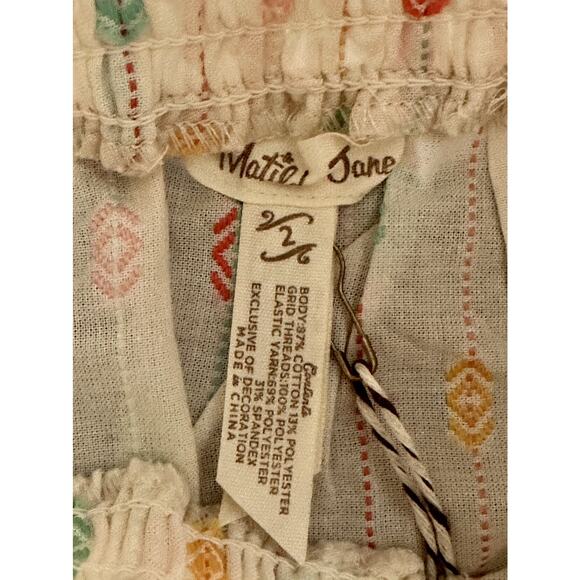 NWT Matilda Jane Dream Chasers In The Hammock Sleeveless Smocked Pink Tank Top 2 - Picture 4 of 5